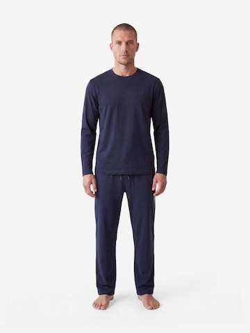 SNOCKS Pyjama lang in Blauw: voorkant