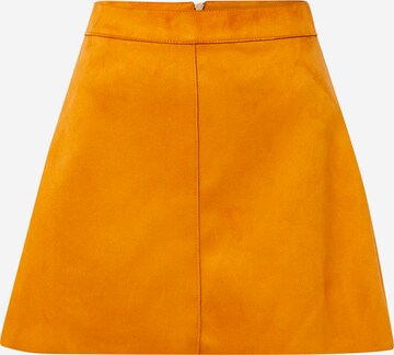 ONLY - Falda 'Linea' en amarillo: frente