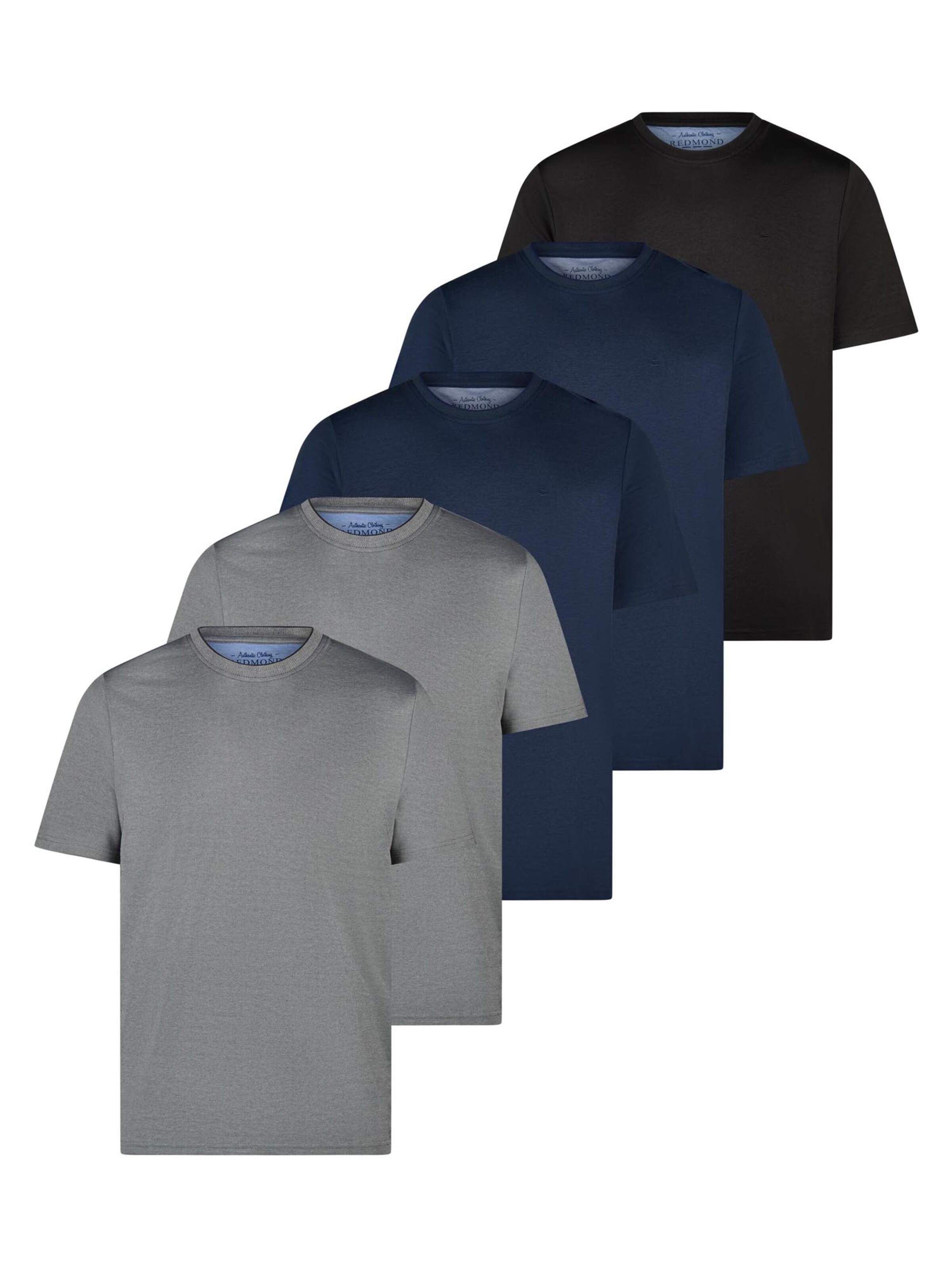 redmond Shirt 'Basic' in Mixed colours: front