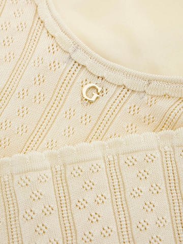 GUESS Strickkleid in Beige