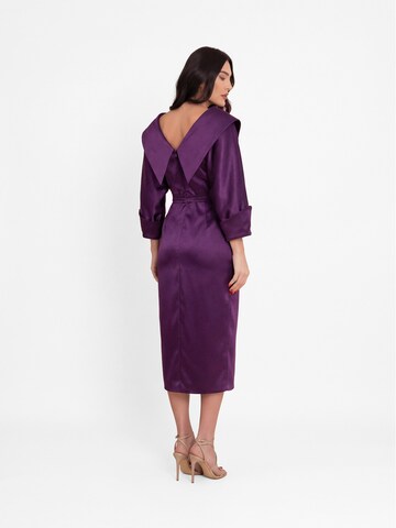 acob a porter Evening dress in Purple