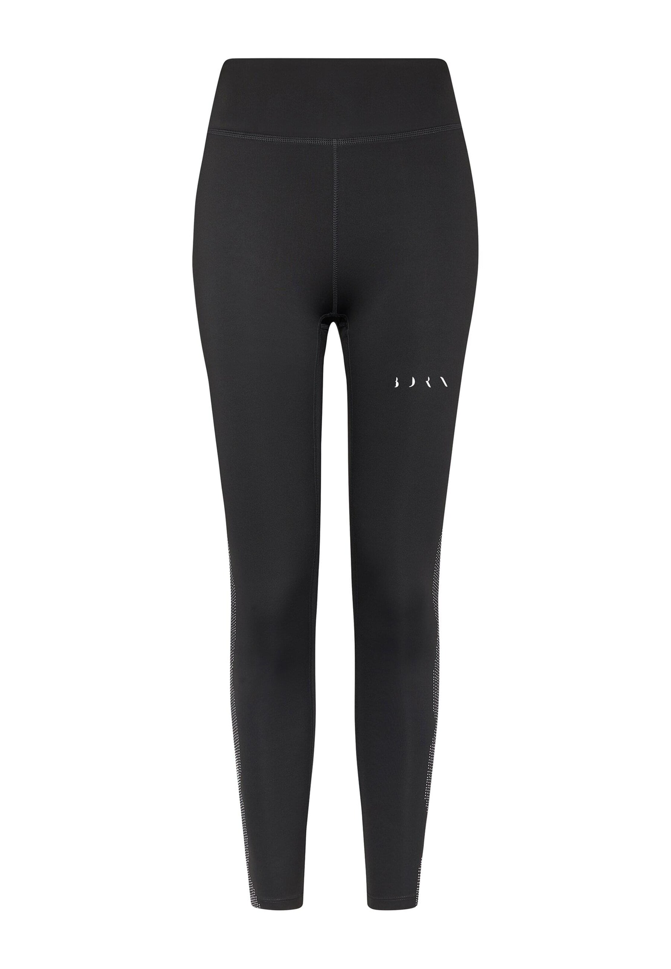 Born Living Yoga Skinny Leggings 'Kishi' in Zwart: voorkant