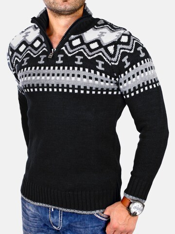 Reslad Sweater 'RS3110' in Black: front