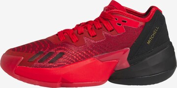 ADIDAS PERFORMANCE Athletic Shoes 'D.O.N.' in Red: front