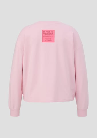 QS Sweatshirt in Pink