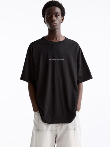 Pull&Bear Shirt in Black: front