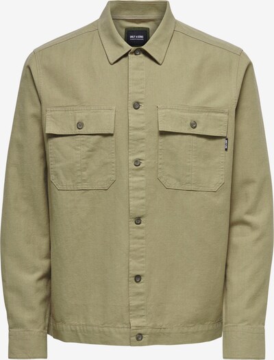 Only & Sons Skjorta 'Kennet' i beige, Produktvy