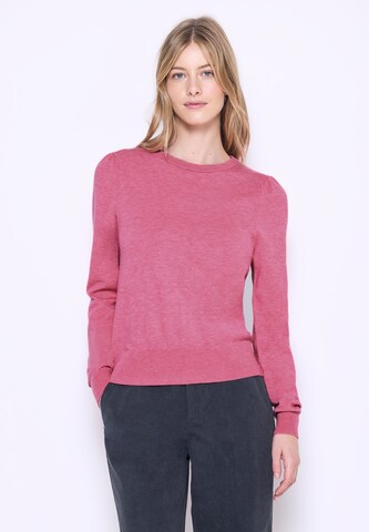 Street One Studio Sweater in Pink: front