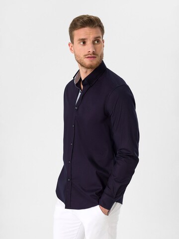 Regular fit Camicia di Dandalo in blu