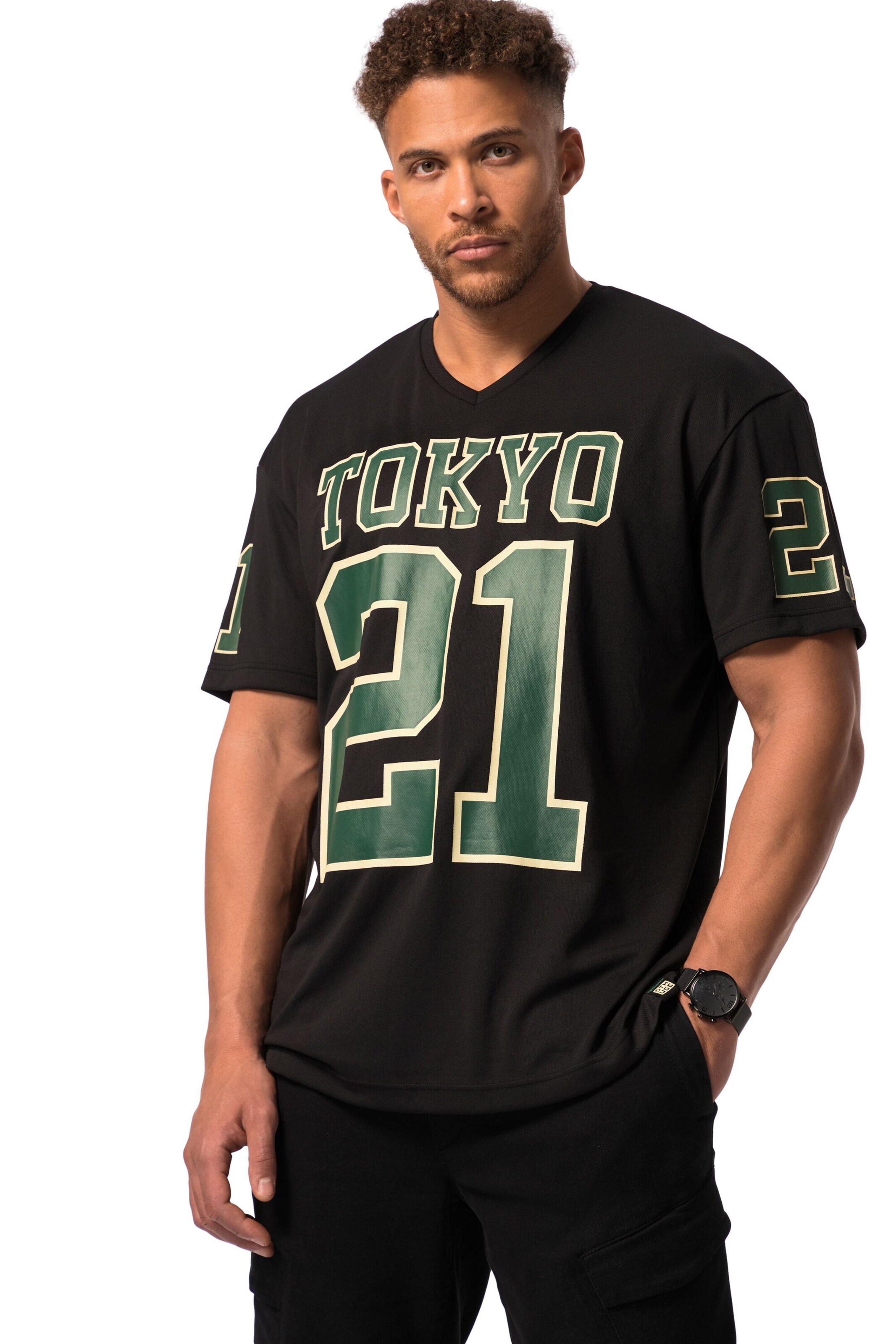 STHUGE Shirt in Black: front