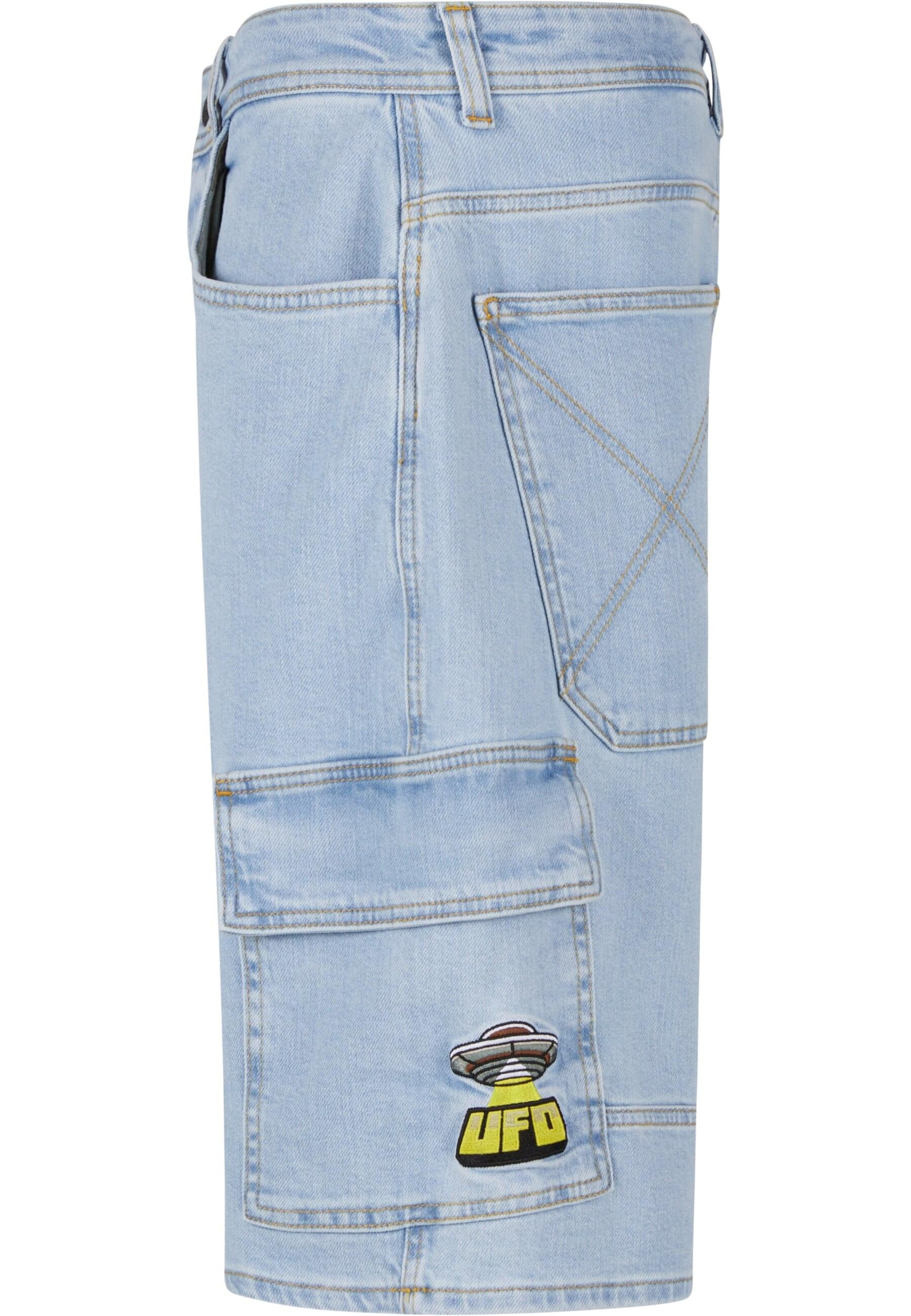 HOMEBOY Regular Cargofarkut 'Ufo' värissä sininen