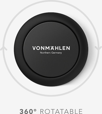 VONMÄHLEN Smartphone Case 'Backflip' in Black: front