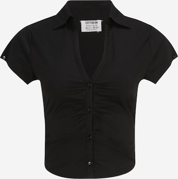 Cotton On Petite Blouse in Zwart: voorkant