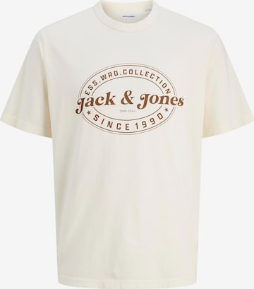 JACK & JONES Tričko 'JJEDover' – bílá: přední strana