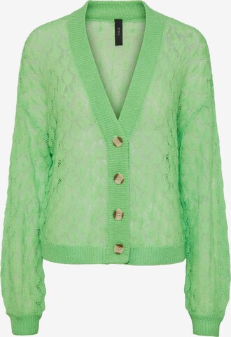 Cardigan 'Ecco' Y.A.S en vert : devant