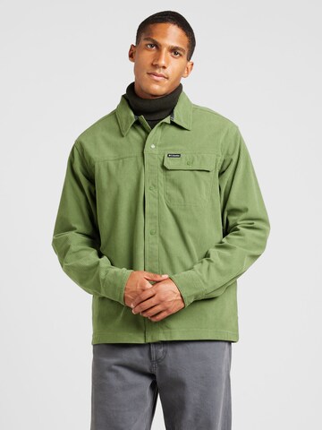 Coupe regular Chemise 'Flare Gun' COLUMBIA en vert : devant