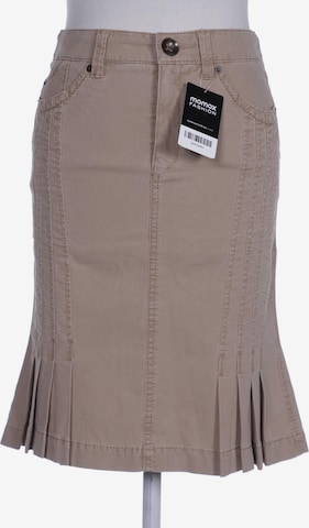 Rosner Skirt in XS in Beige: front