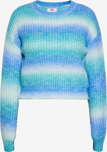 Megztinis iš MYMO, spalva – mėlyna / turkio spalva / balta, Prekių apžvalga