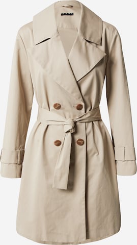 Sisley Between-Seasons Coat in Beige: front