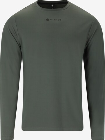 Virtus Performance Shirt 'Roger' in Green: front