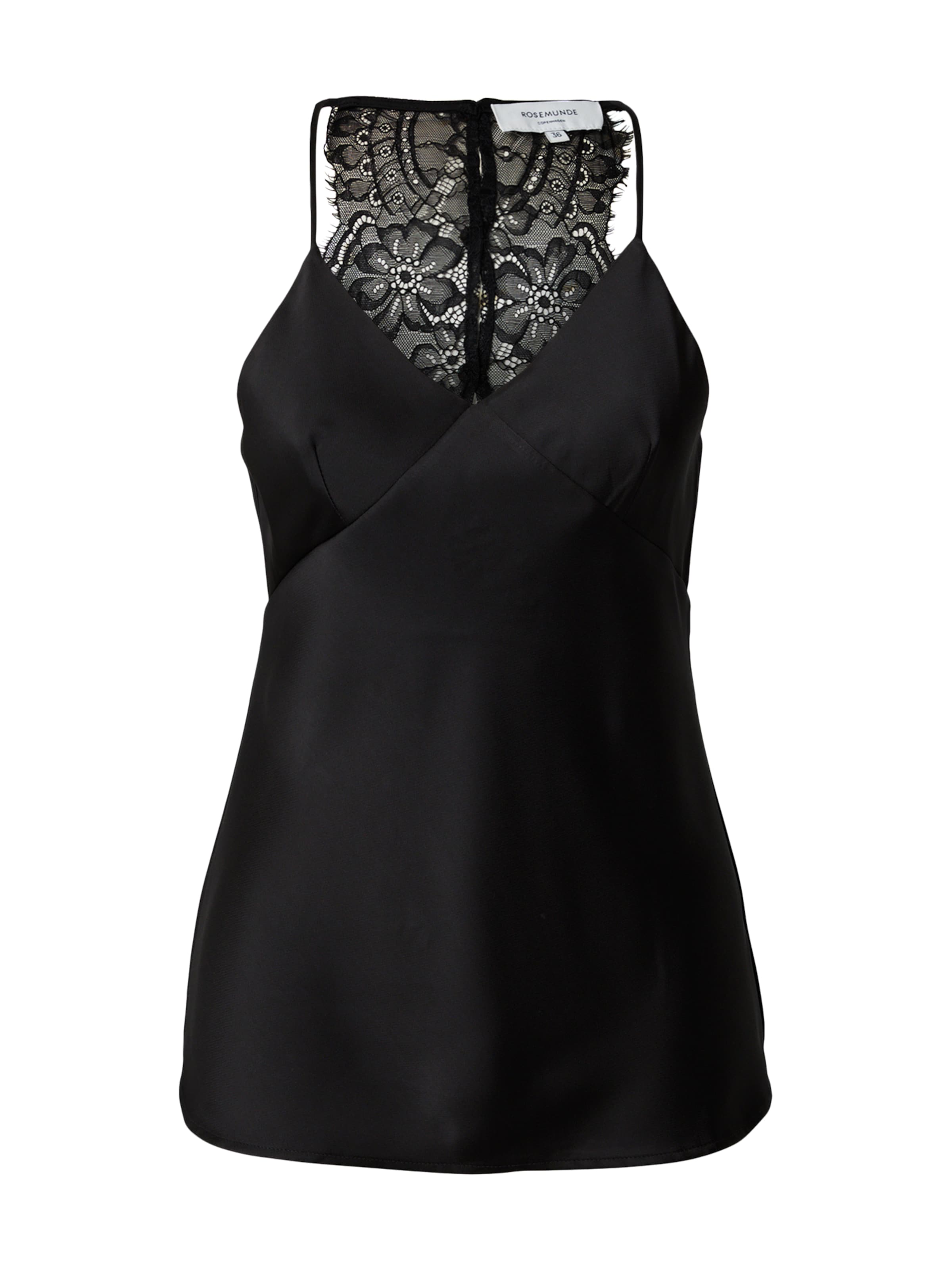 rosemunde Топ 'Kin' в черно: отпред