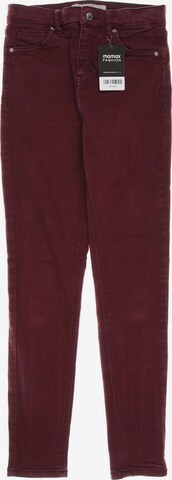 TOPSHOP Jeans 26 in Rot: predná strana