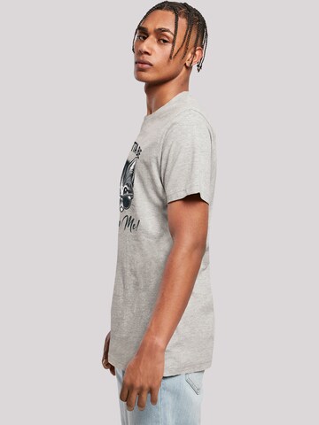 T-Shirt 'Kätzchen You Gotta Be Kitten Me!' F4NT4STIC en gris