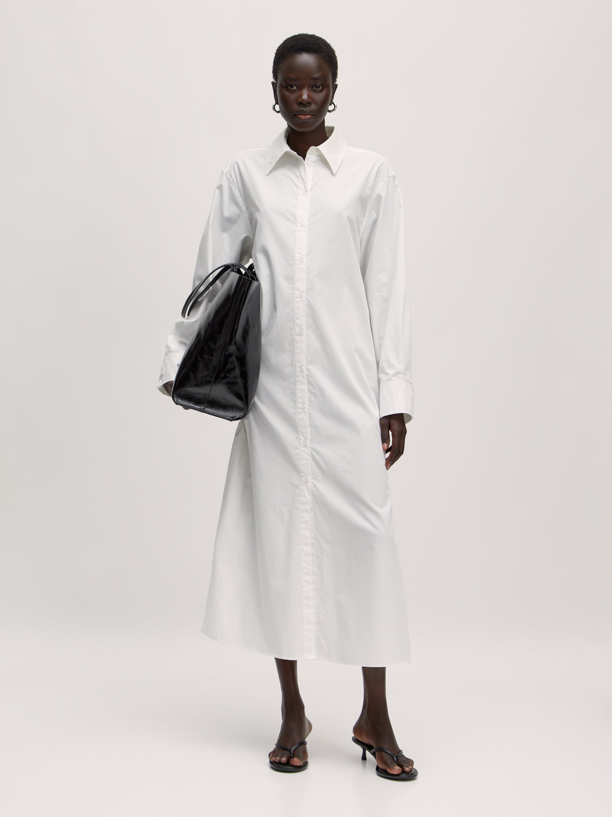 EDITED Producten Jurk 'Marlen' Wit