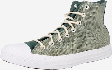 CONVERSE High-Top Sneakers in Green: front