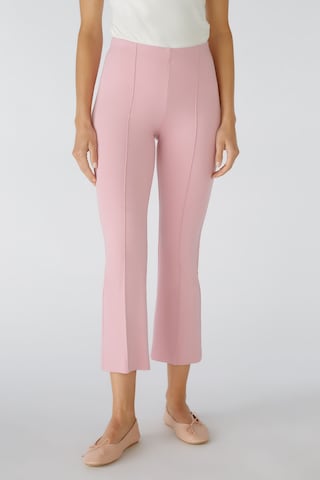 OUI Regular Pantalon in Roze: voorkant