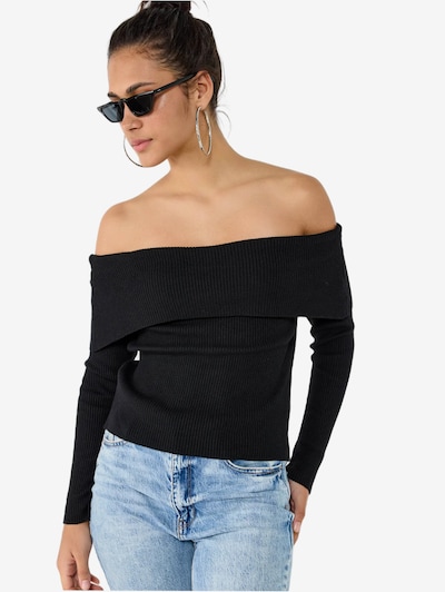 No Matter What Pull-over en L en noir, Vue avec produit