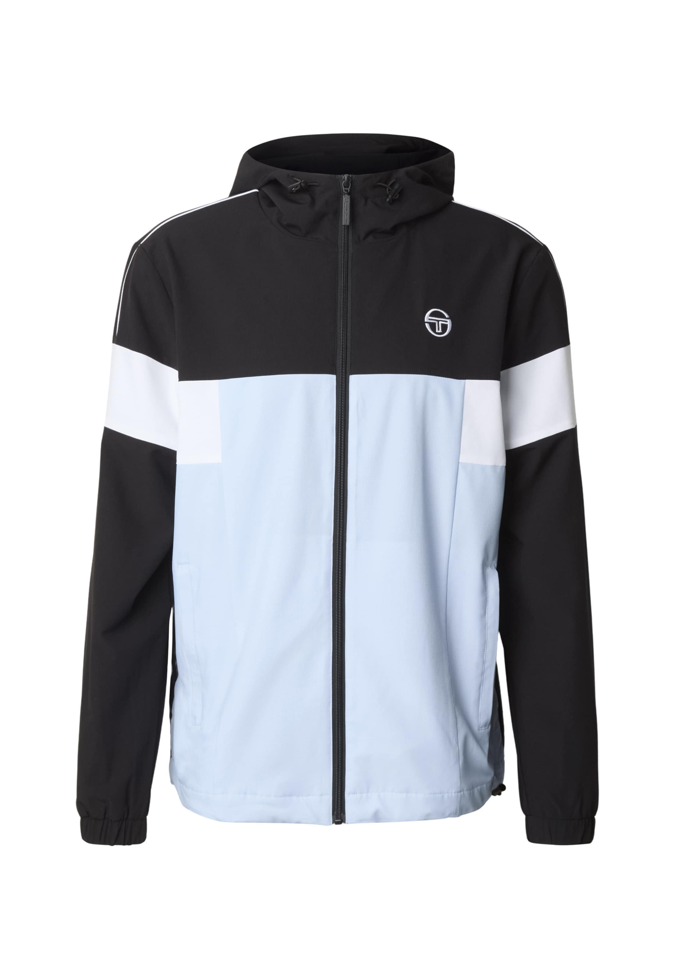 Giacca per l'allenamento di Sergio Tacchini in nero: frontale