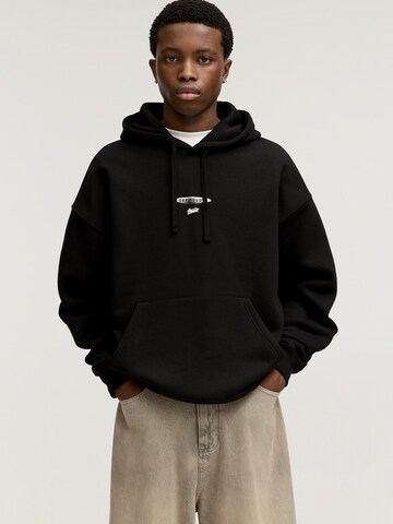 Pull&Bear Mikina – černá