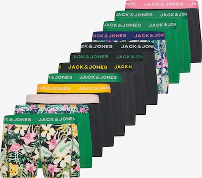 JACK & JONES Bokserki 'Jacfred Flamingo' w kolorze granatowy / zielony / stary róż / czarnym, Podgląd produktu