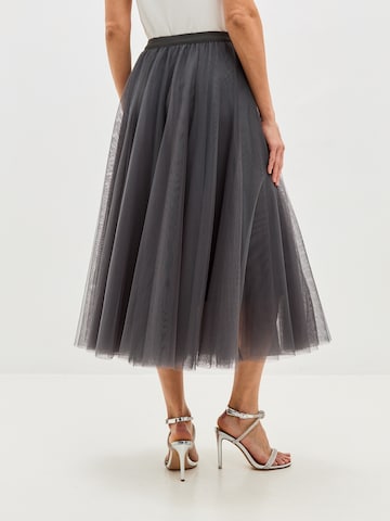 Serena Silueta Skirt 'Ballerina' in Grey