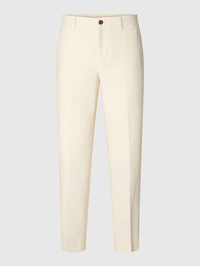 SELECTED Pleated Pants in Light beige, Item view