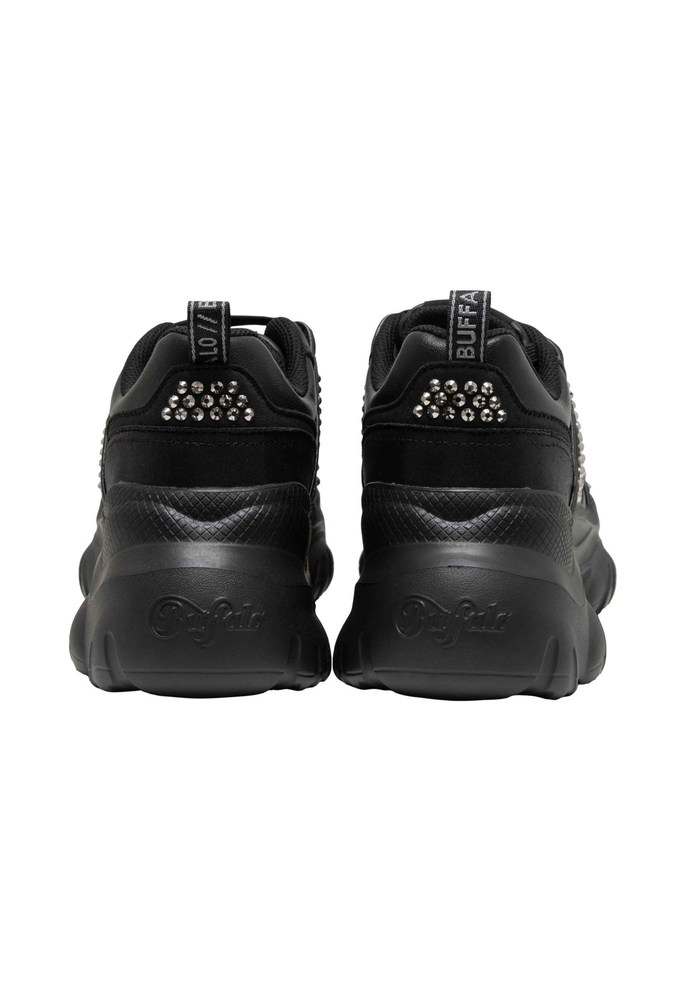 BUFFALO Sneakers laag 'Bliss Punk' in Zwart