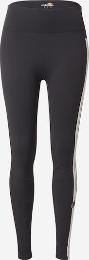 ELLESSE Sportbroek 'Abigail' in de kleur Zwart / Offwhite, Productweergave