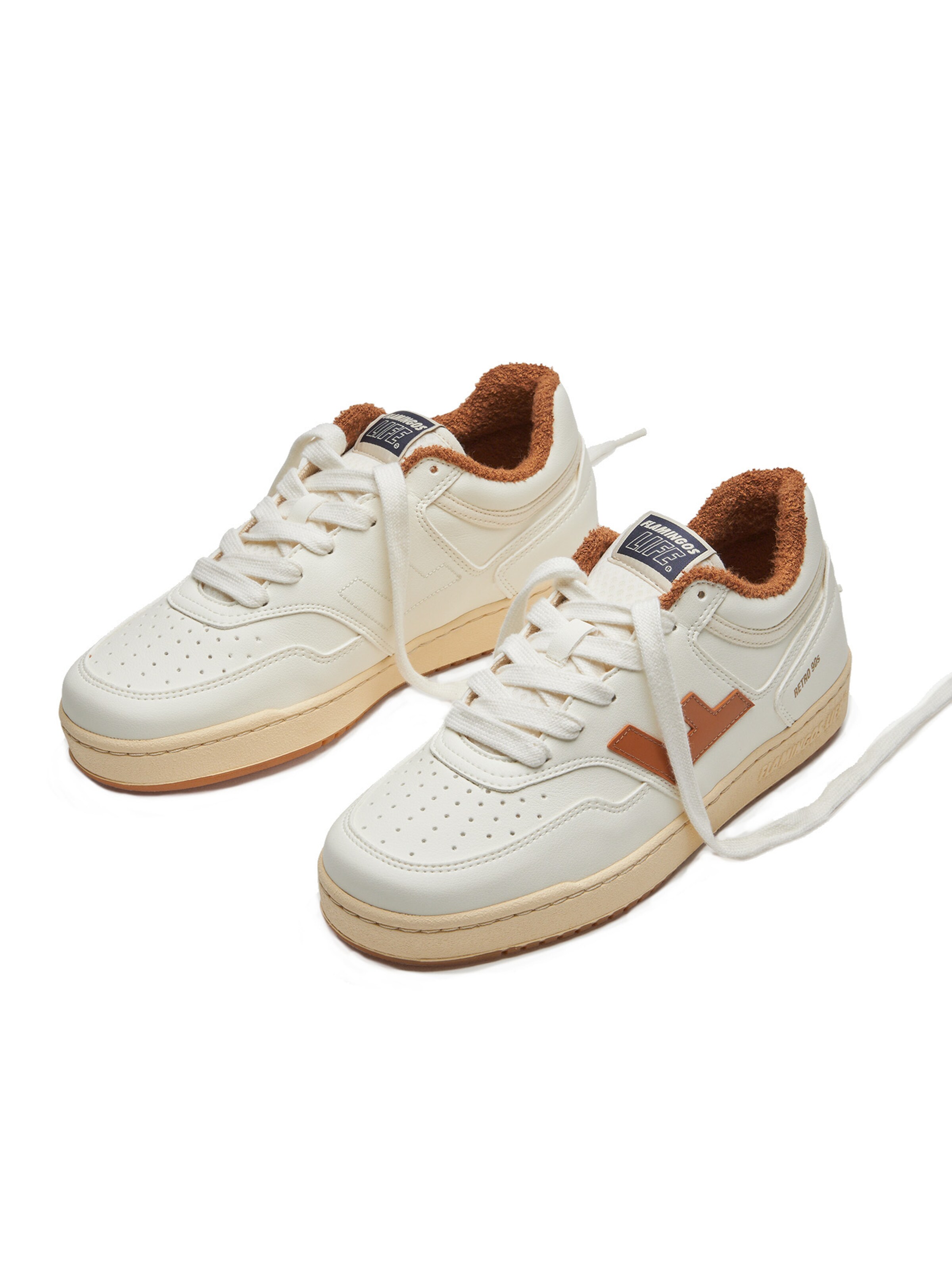 Flamingos Life Sneakers 'Retro 90' in White