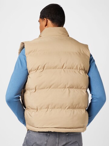 Gilet 'Kip' di WEEKDAY in beige