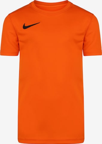 NIKE Functioneel shirt in Oranje: voorkant
