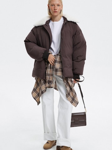 Estro Between-season jacket '11332' in Brown