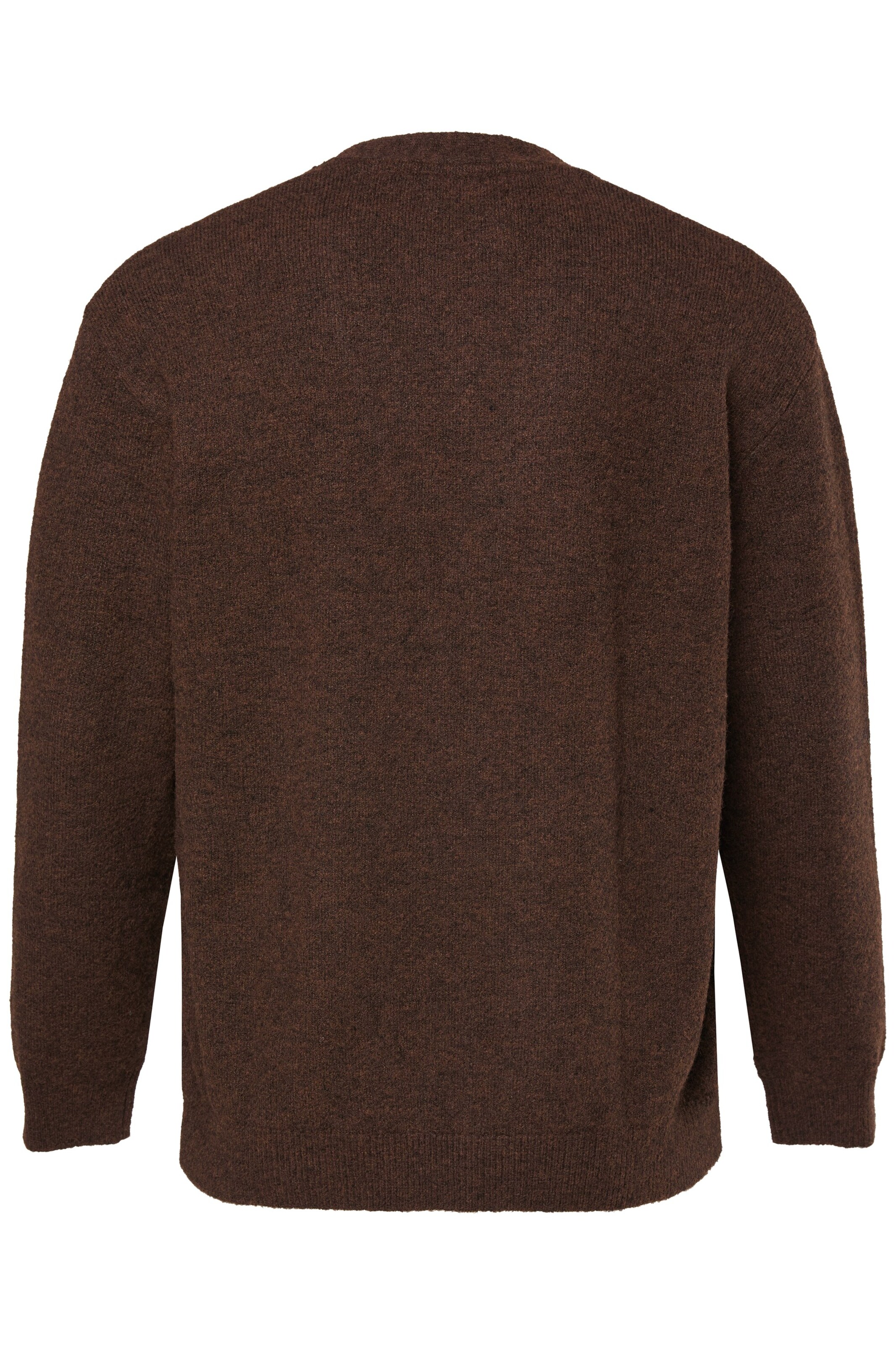 STHUGE Knit Cardigan in Brown