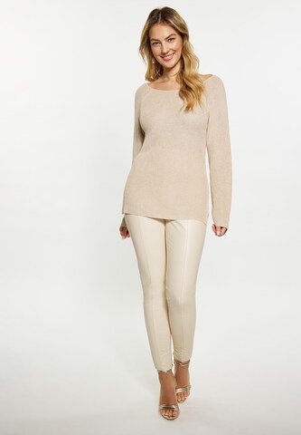 faina Pullover in Beige