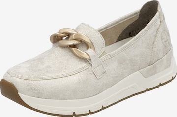Chaussure basse Rieker en beige : devant