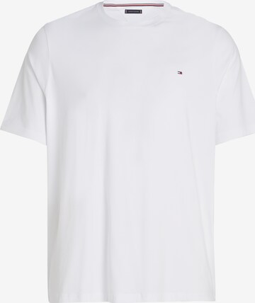 Tommy Hilfiger Big & Tall Shirt in White: front