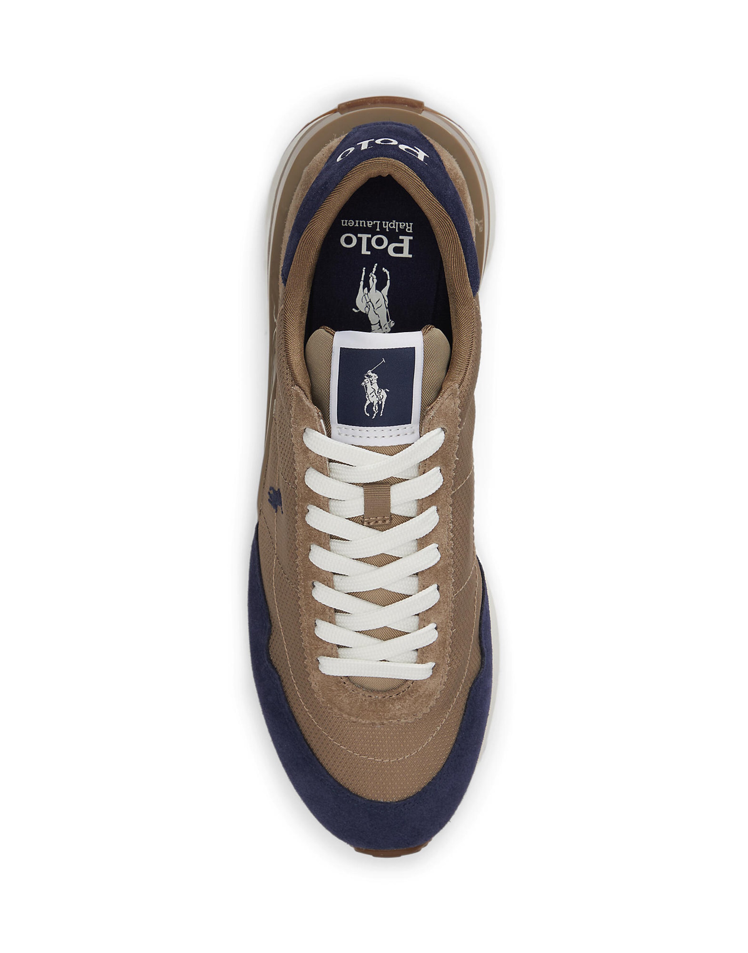 Baskets basses 'TRAIN 89 PP' Polo Ralph Lauren en beige