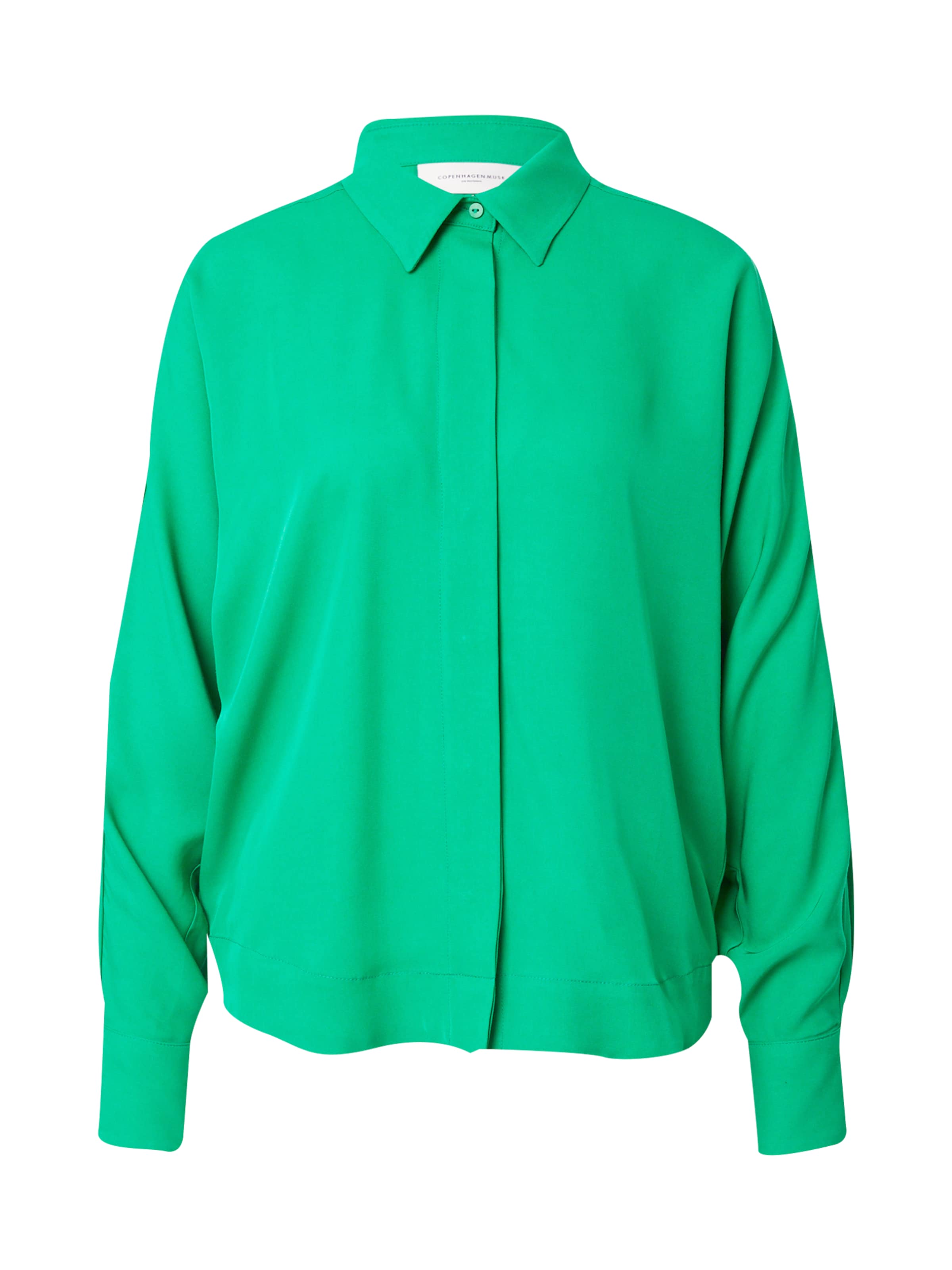 Cph Muse Bluse 'CERMT' i grøn: forside
