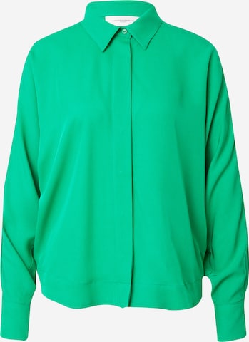 Camicia da donna 'CERMT' di Copenhagen Muse in verde: frontale