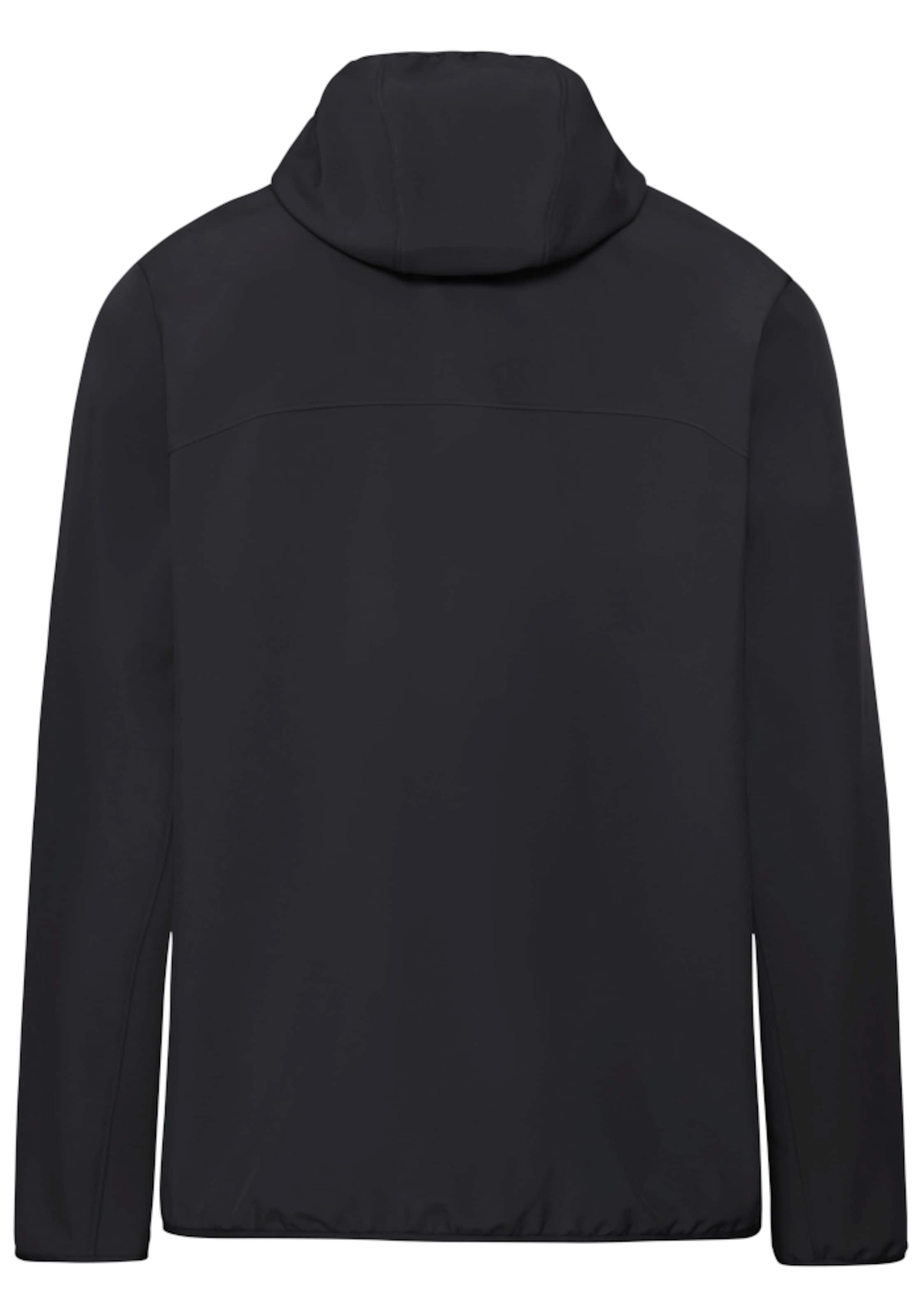 JACK WOLFSKIN Fleece Jacket in Black